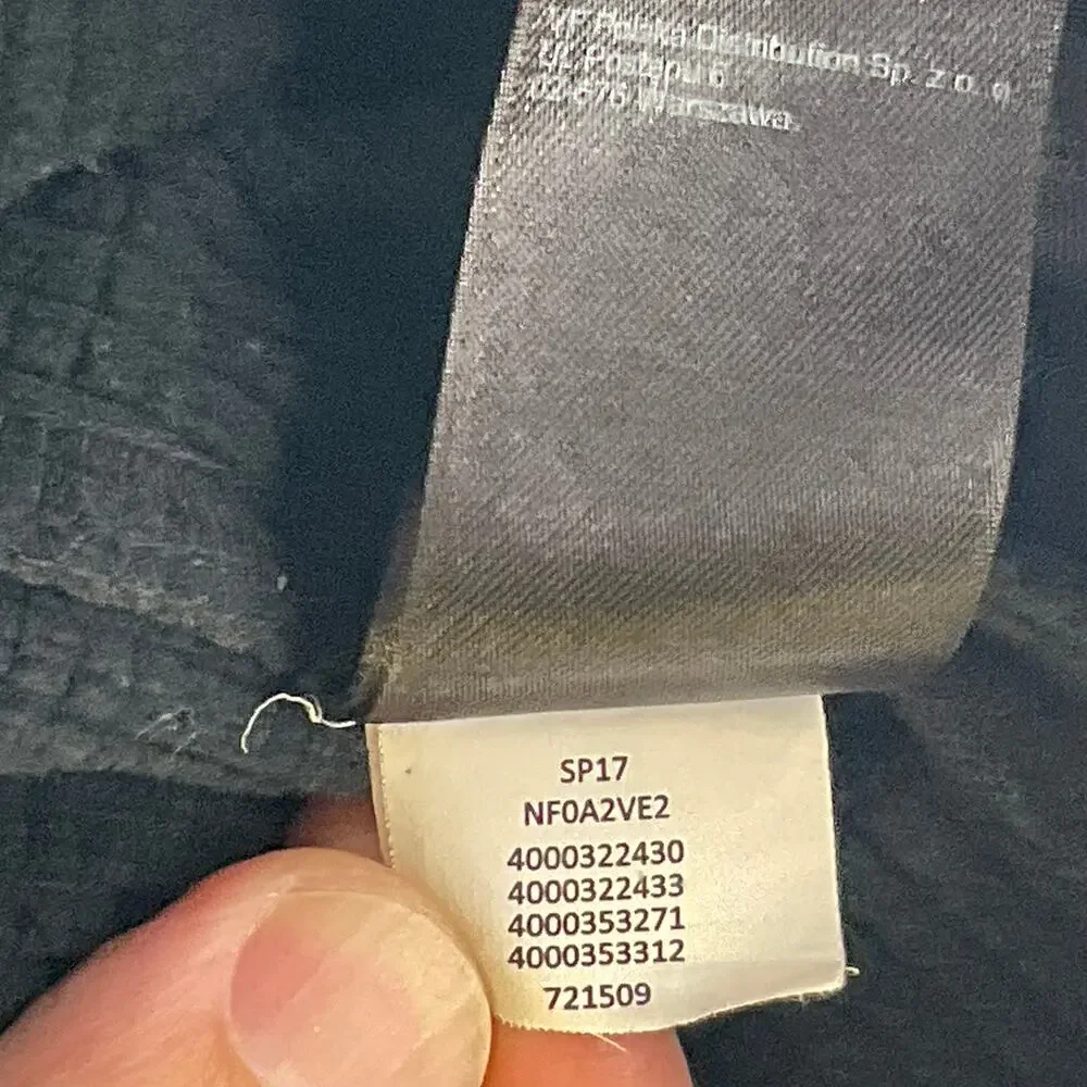 The North Face Black Collared Half Zip Jacket, Men's Large